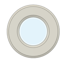 Load image into Gallery viewer, 2" Inside Diameter Port - Fits 1.00" to 1.50" Barrier Thickness