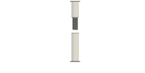 3/4" ID Wall Eye Wall Port - Fits Wall/Barrier Thickness Ranging from 7 3/8" - 9 3/8"