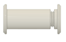 Load image into Gallery viewer, 1.0&quot; ID Wall Eye - Fits Wall/Barrier Thickness of 3 1/2&quot; - 6&quot;