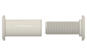 1.0" ID Wall Eye - Fits Wall/Barrier Thickness of 3 1/2" - 6"
