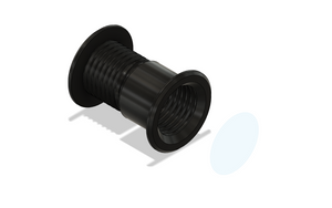 1" ID Wall Eye - Fits Wall or Barrier Thickness of between 1" - 1 1/2" in thickness