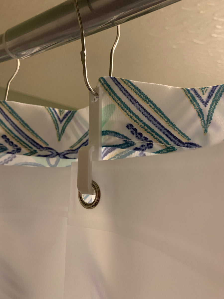 Shower Curtain Extender Extend Curtain by 2", 3" or 4" as picked by