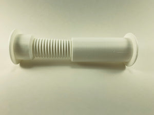 3/4" ID White Wall Eye for Ethernet and Coaxial Cables.  Fits wall thickness of 3 7/8" - 5 3/8".