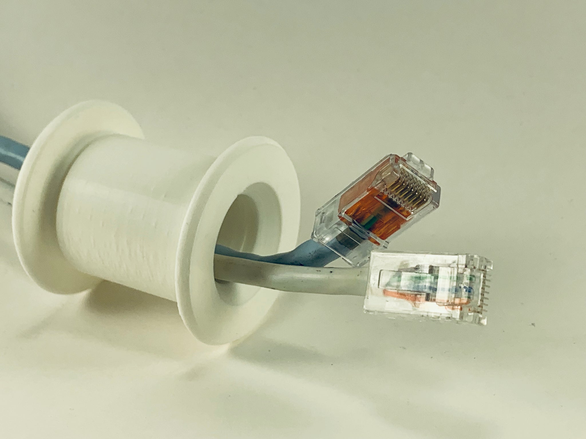 3/4 CORD CONNECTOR WHITE