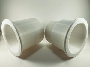 4" ID White Wall Eye - Wall Thickness 7" - 11 1/2" - **NOW WITH IMPROVED THREADS**