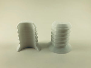 Caps for 1.20" (1 1/4") Wall Eyes - White